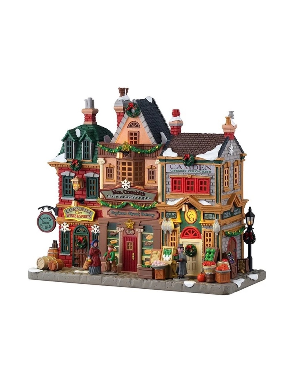 LEMAX MRS. CRATCHIT'S CHRISTMAS SHOPPES #55314 New